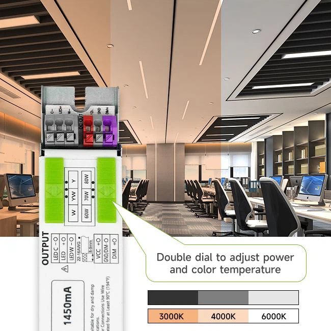 דרייבר זרם קבוע לא מבודד עם דרייבר עזר 12V